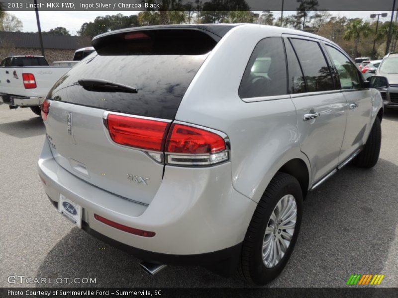 Ingot Silver / Charcoal Black 2013 Lincoln MKX FWD