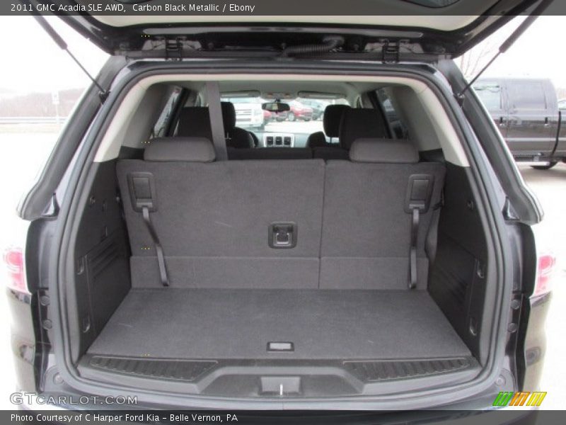 Carbon Black Metallic / Ebony 2011 GMC Acadia SLE AWD