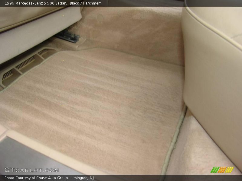 Black / Parchment 1996 Mercedes-Benz S 500 Sedan