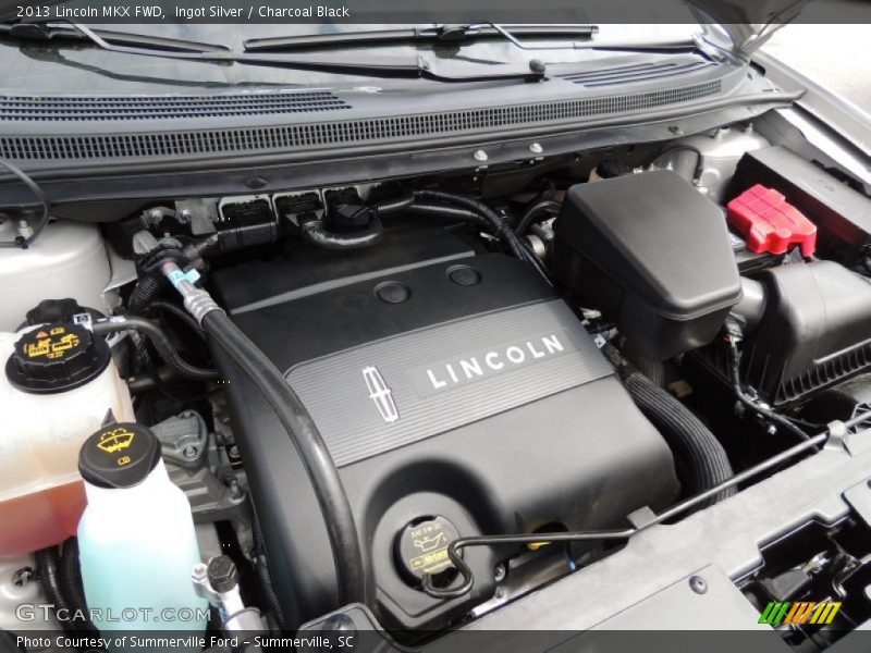 Ingot Silver / Charcoal Black 2013 Lincoln MKX FWD