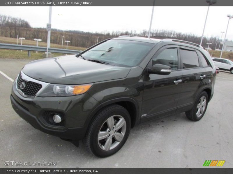Front 3/4 View of 2013 Sorento EX V6 AWD