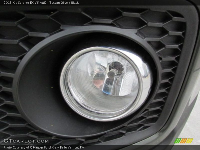 Tuscan Olive / Black 2013 Kia Sorento EX V6 AWD