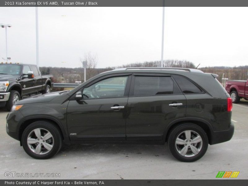  2013 Sorento EX V6 AWD Tuscan Olive