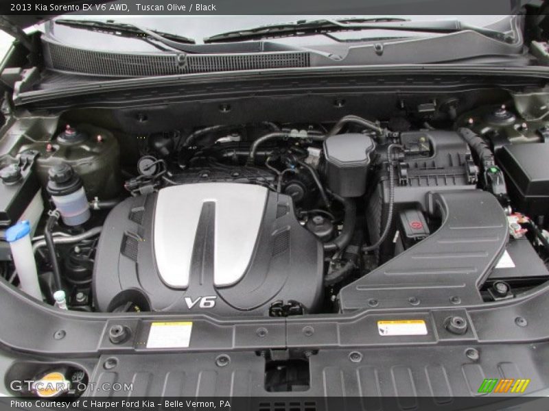  2013 Sorento EX V6 AWD Engine - 3.5 Liter DOHC 24-Valve Dual CVVT V6