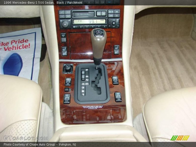 Black / Parchment 1996 Mercedes-Benz S 500 Sedan