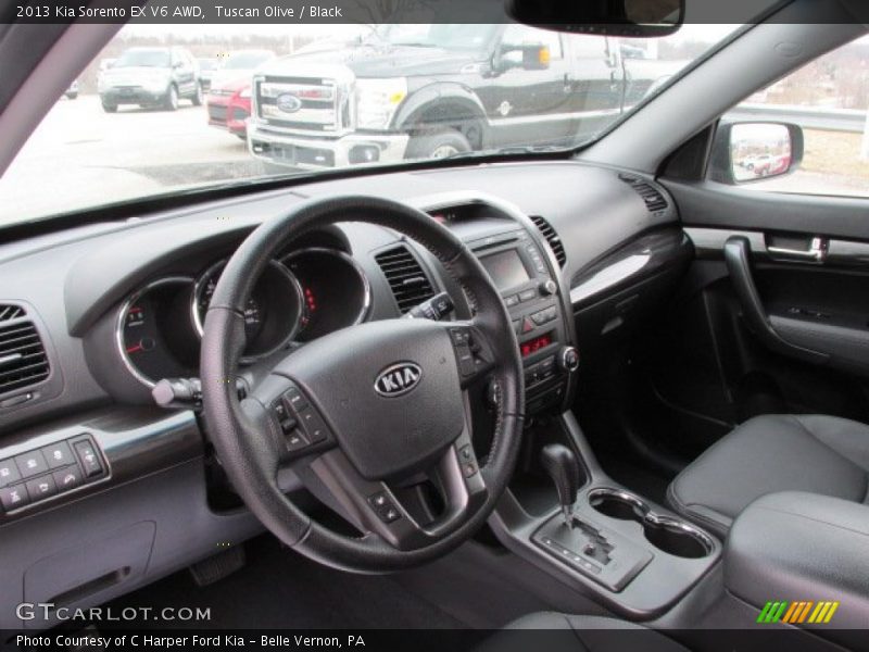 Dashboard of 2013 Sorento EX V6 AWD