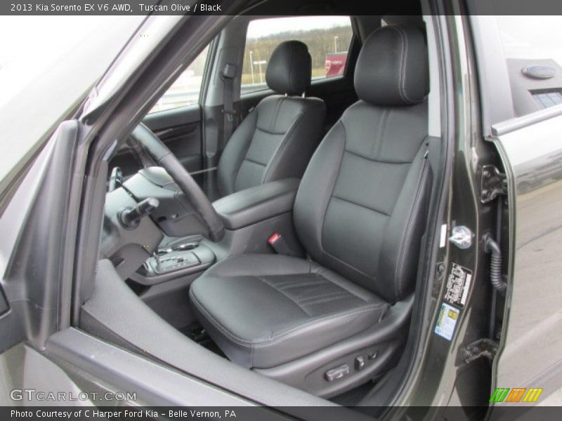 Front Seat of 2013 Sorento EX V6 AWD