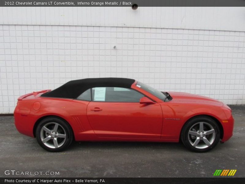  2012 Camaro LT Convertible Inferno Orange Metallic