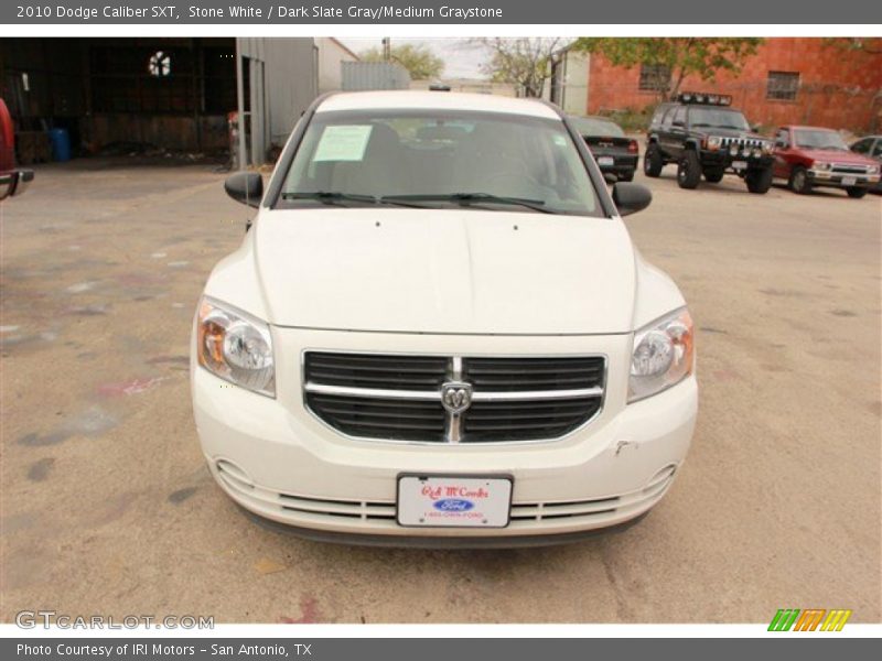 Stone White / Dark Slate Gray/Medium Graystone 2010 Dodge Caliber SXT