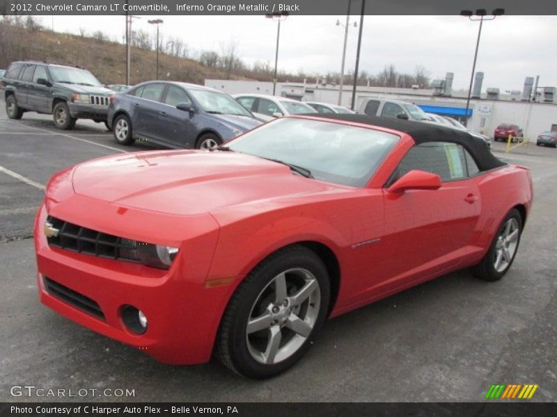 Front 3/4 View of 2012 Camaro LT Convertible