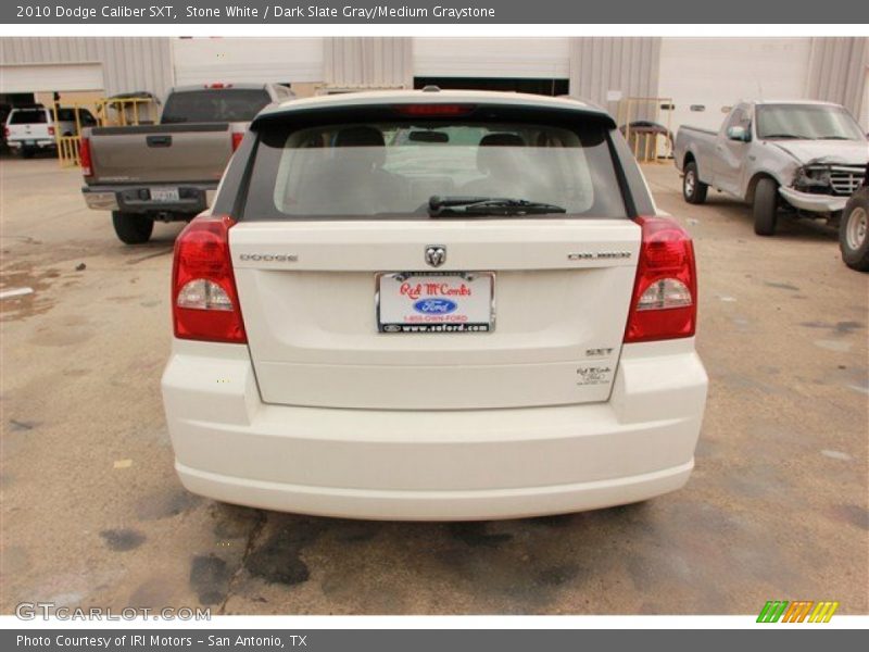 Stone White / Dark Slate Gray/Medium Graystone 2010 Dodge Caliber SXT