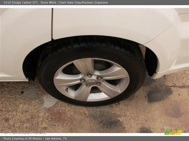 Stone White / Dark Slate Gray/Medium Graystone 2010 Dodge Caliber SXT