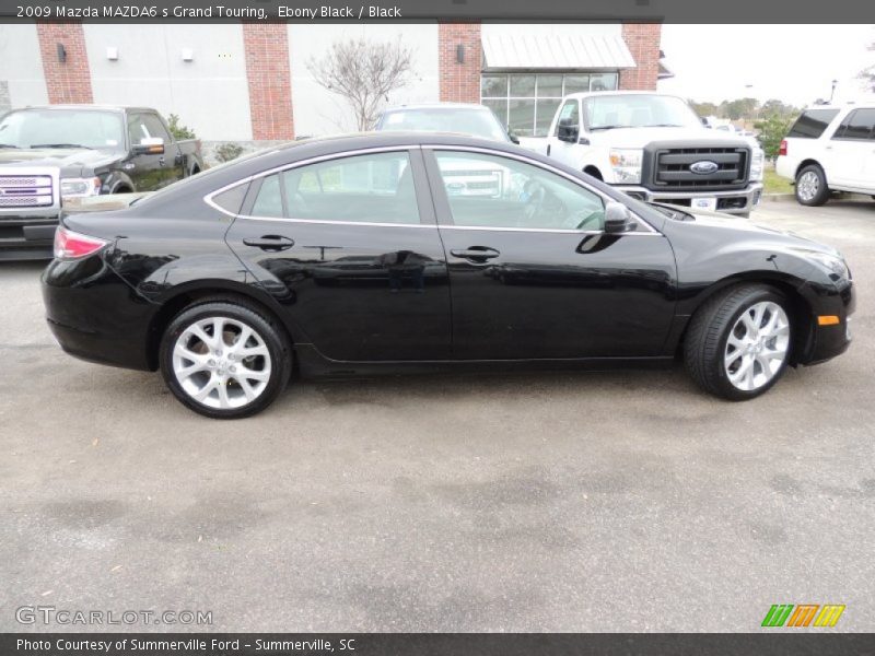 Ebony Black / Black 2009 Mazda MAZDA6 s Grand Touring