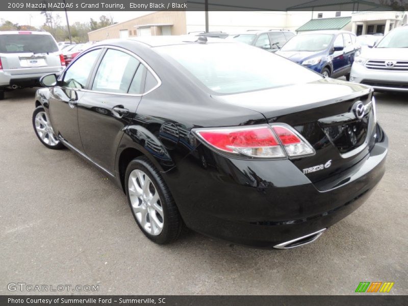Ebony Black / Black 2009 Mazda MAZDA6 s Grand Touring