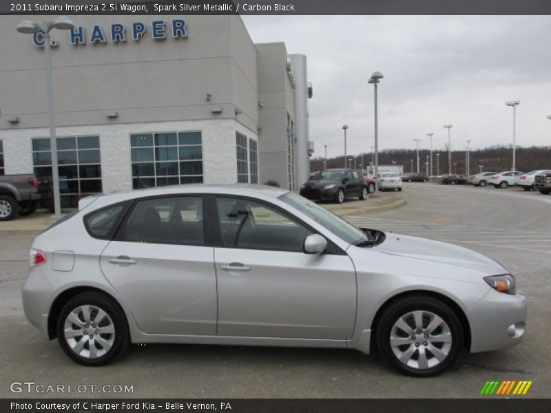Spark Silver Metallic / Carbon Black 2011 Subaru Impreza 2.5i Wagon