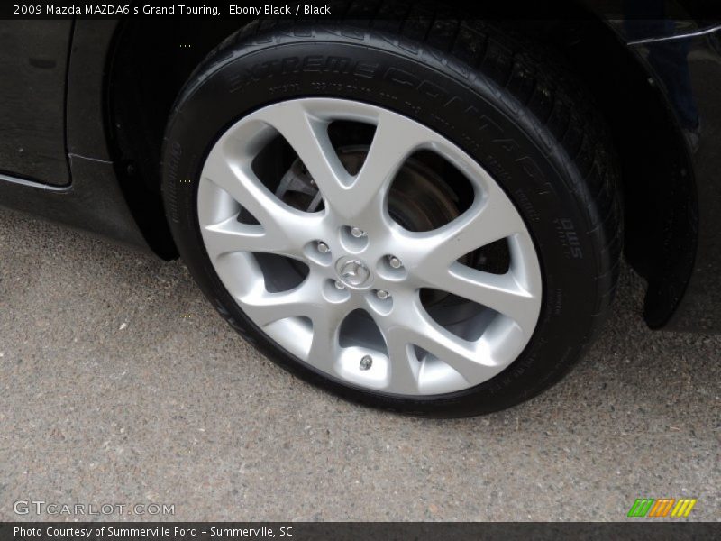 Ebony Black / Black 2009 Mazda MAZDA6 s Grand Touring