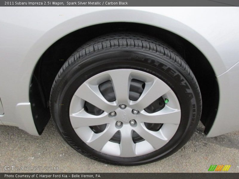 Spark Silver Metallic / Carbon Black 2011 Subaru Impreza 2.5i Wagon
