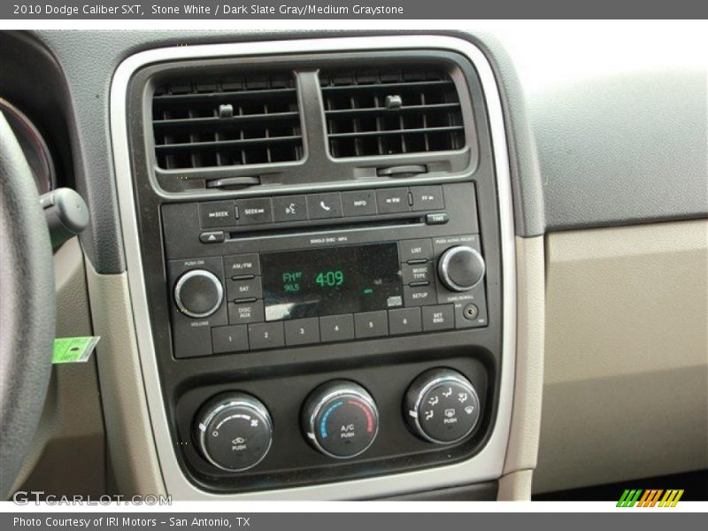 Stone White / Dark Slate Gray/Medium Graystone 2010 Dodge Caliber SXT