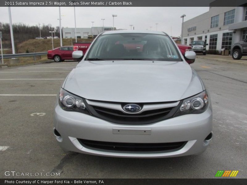 Spark Silver Metallic / Carbon Black 2011 Subaru Impreza 2.5i Wagon