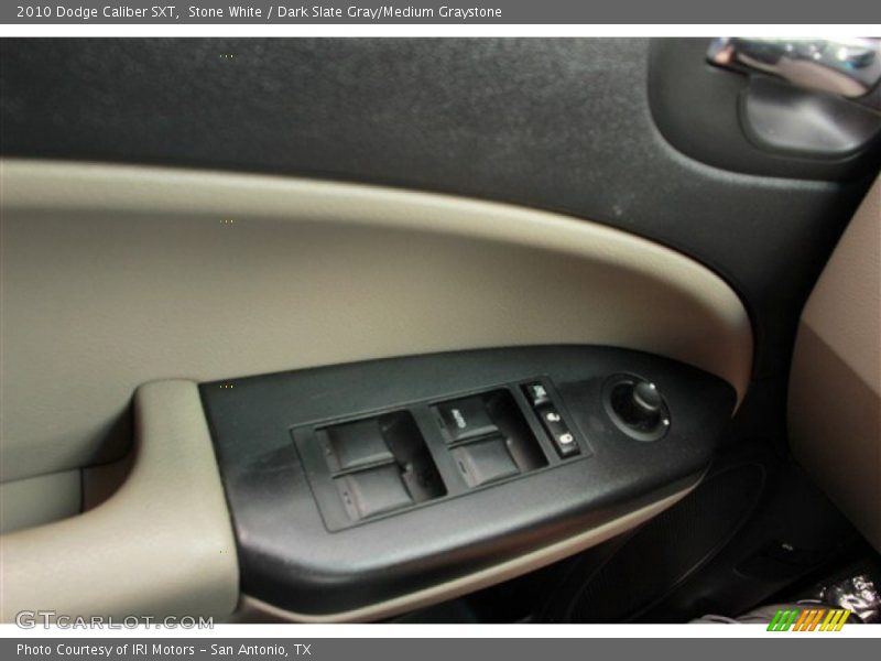 Stone White / Dark Slate Gray/Medium Graystone 2010 Dodge Caliber SXT