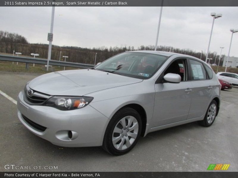 Front 3/4 View of 2011 Impreza 2.5i Wagon