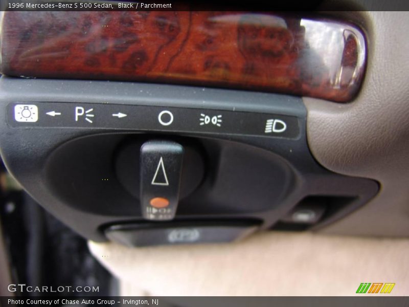 Black / Parchment 1996 Mercedes-Benz S 500 Sedan