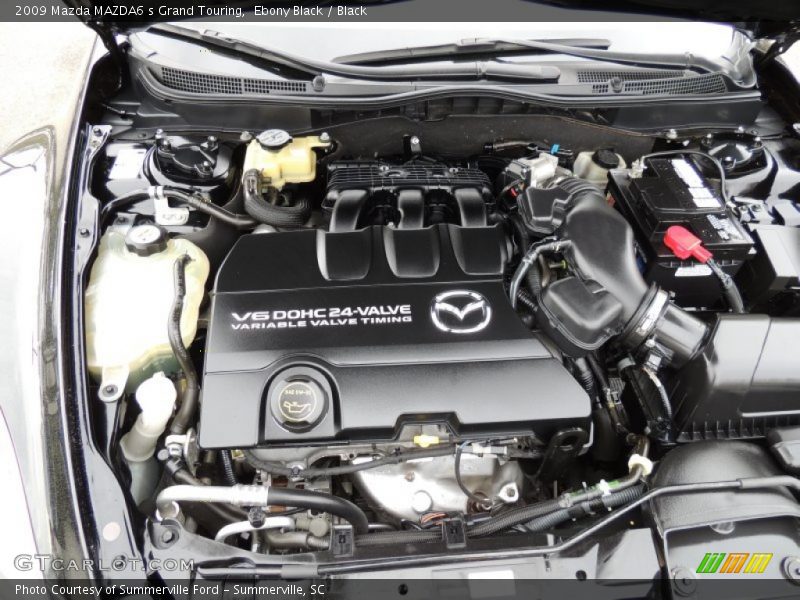 Ebony Black / Black 2009 Mazda MAZDA6 s Grand Touring