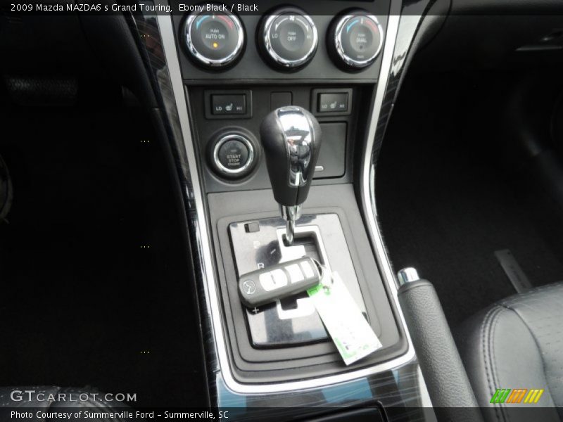 Ebony Black / Black 2009 Mazda MAZDA6 s Grand Touring