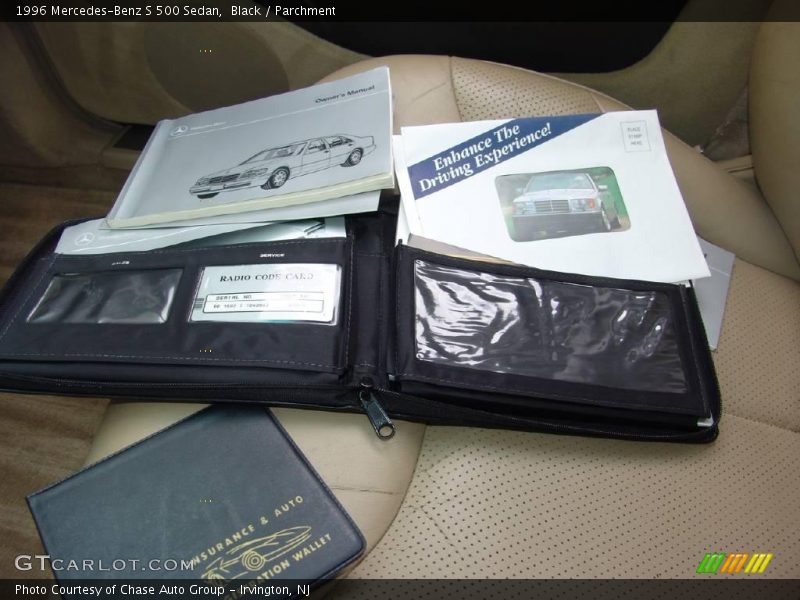 Black / Parchment 1996 Mercedes-Benz S 500 Sedan