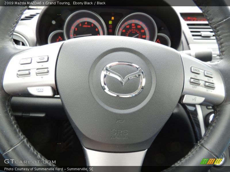 Ebony Black / Black 2009 Mazda MAZDA6 s Grand Touring
