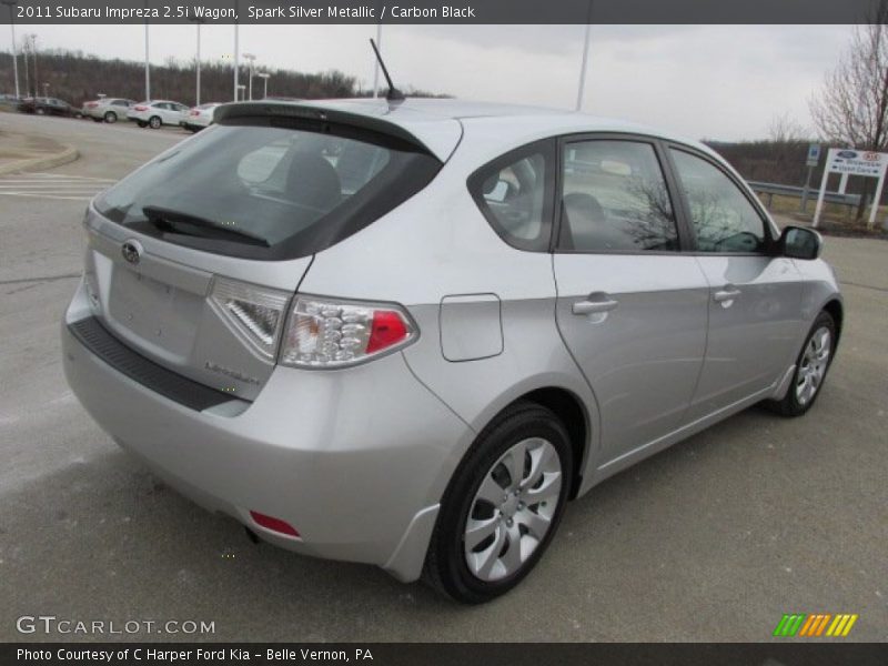 Spark Silver Metallic / Carbon Black 2011 Subaru Impreza 2.5i Wagon
