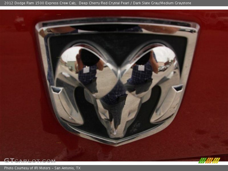 Deep Cherry Red Crystal Pearl / Dark Slate Gray/Medium Graystone 2012 Dodge Ram 1500 Express Crew Cab