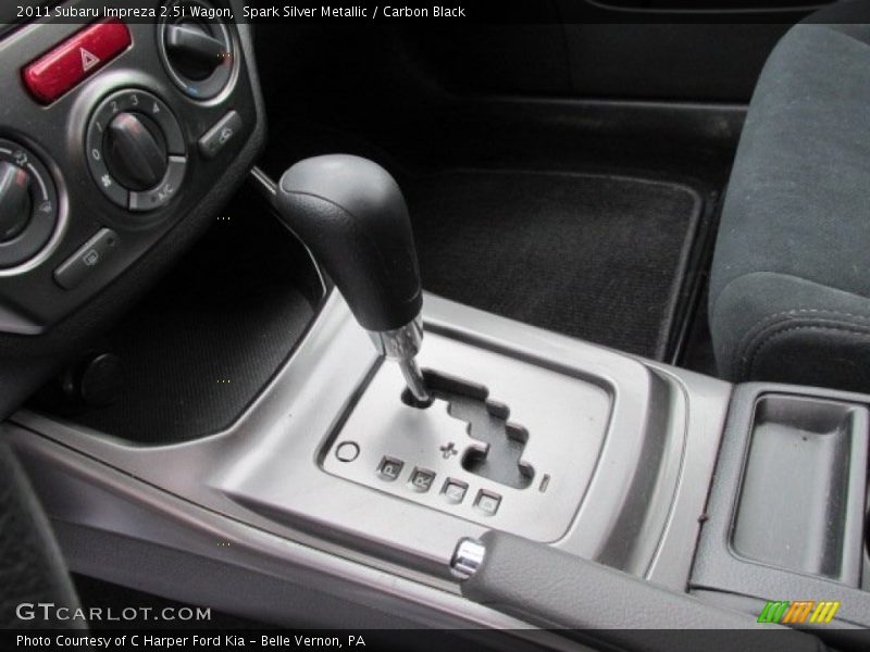  2011 Impreza 2.5i Wagon 4 Speed Automatic Shifter