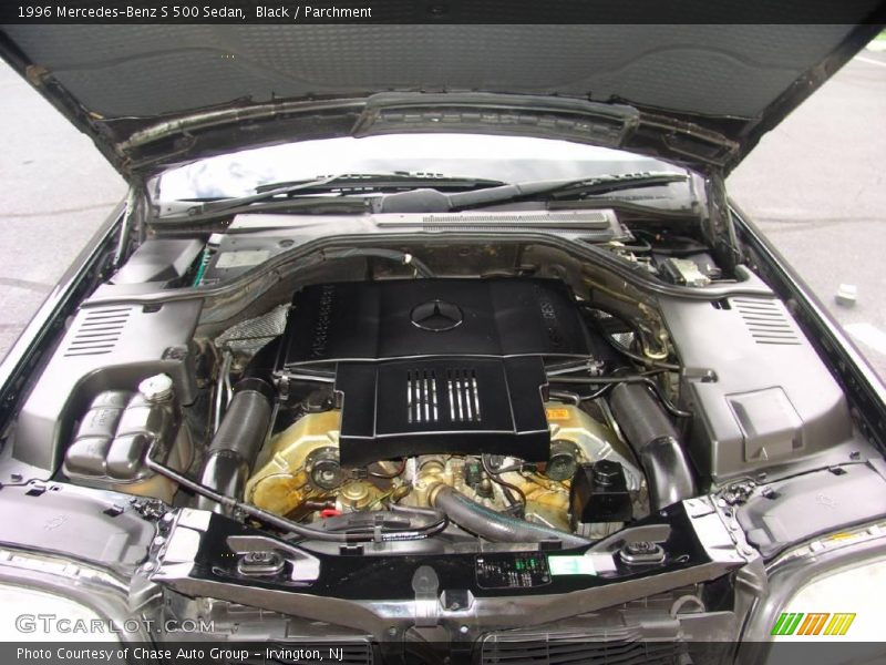 Black / Parchment 1996 Mercedes-Benz S 500 Sedan