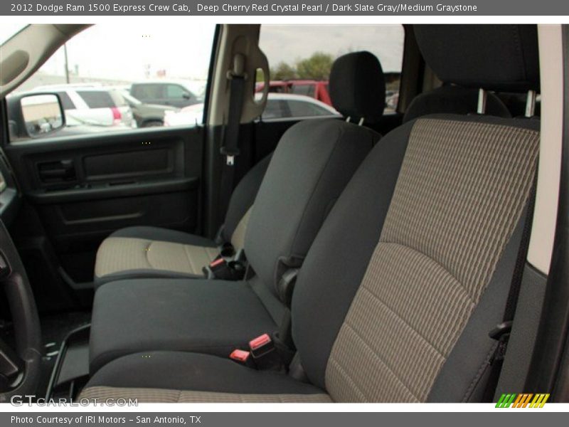 Deep Cherry Red Crystal Pearl / Dark Slate Gray/Medium Graystone 2012 Dodge Ram 1500 Express Crew Cab
