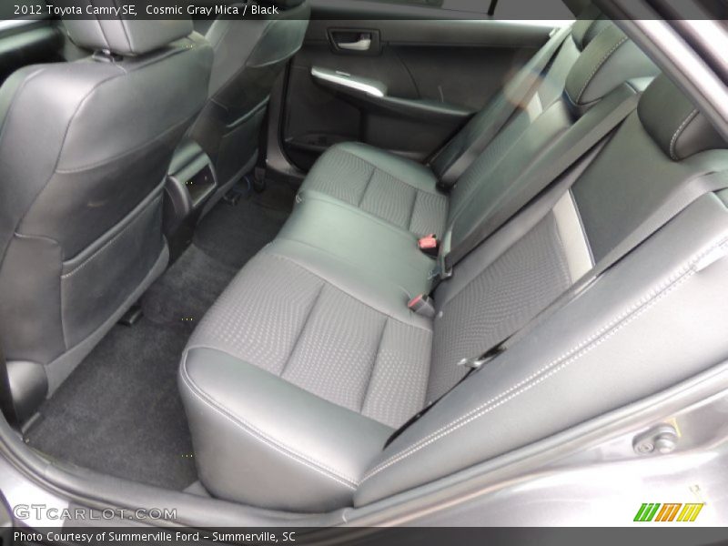 Cosmic Gray Mica / Black 2012 Toyota Camry SE