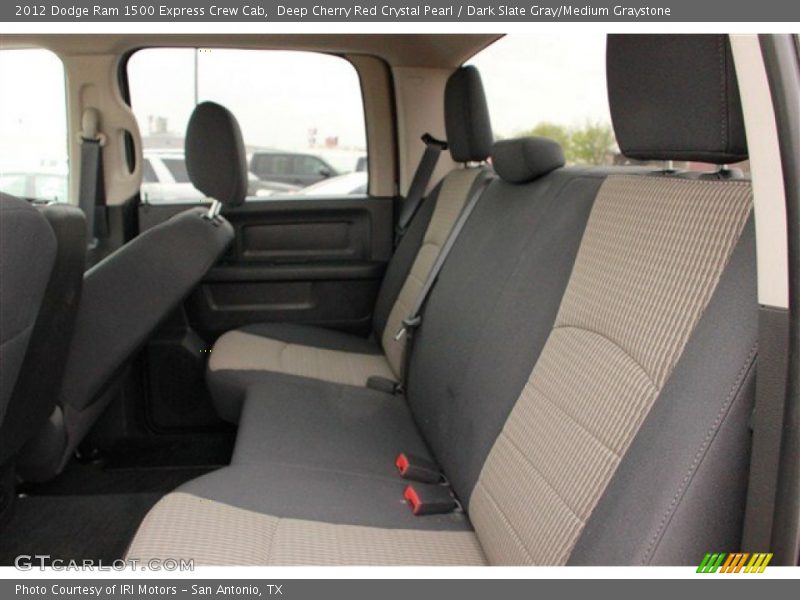 Deep Cherry Red Crystal Pearl / Dark Slate Gray/Medium Graystone 2012 Dodge Ram 1500 Express Crew Cab