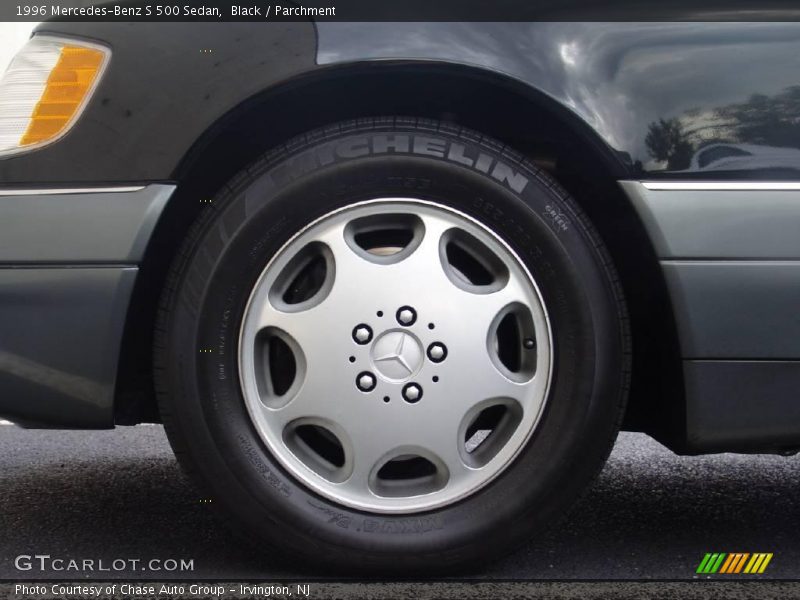 Black / Parchment 1996 Mercedes-Benz S 500 Sedan