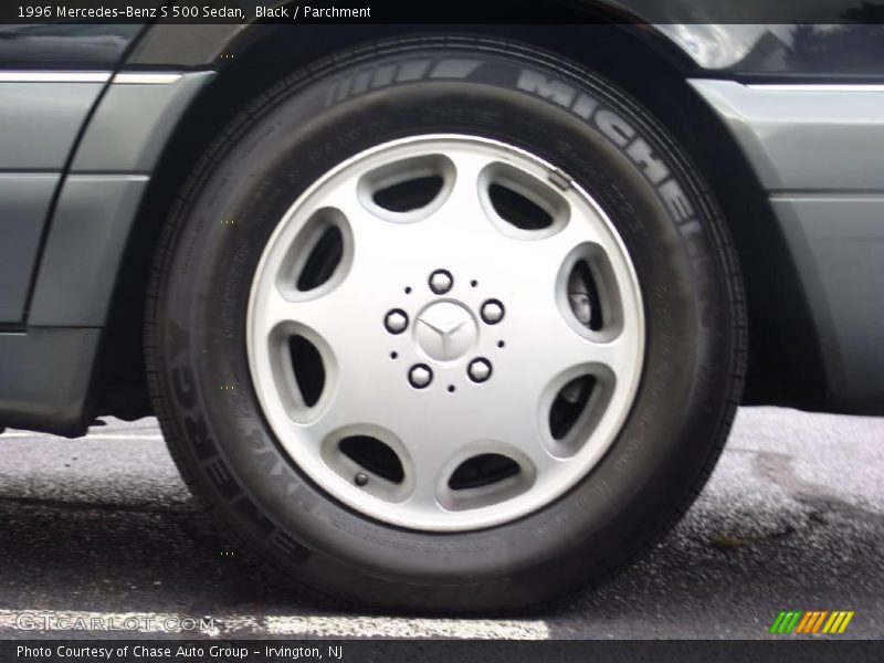 Black / Parchment 1996 Mercedes-Benz S 500 Sedan