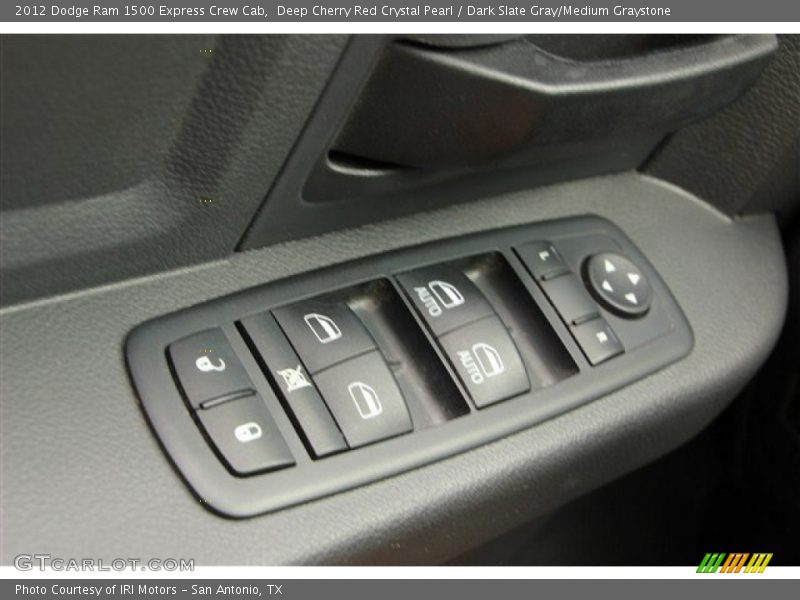 Deep Cherry Red Crystal Pearl / Dark Slate Gray/Medium Graystone 2012 Dodge Ram 1500 Express Crew Cab