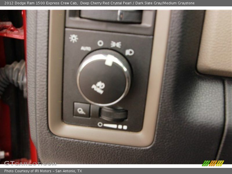Deep Cherry Red Crystal Pearl / Dark Slate Gray/Medium Graystone 2012 Dodge Ram 1500 Express Crew Cab