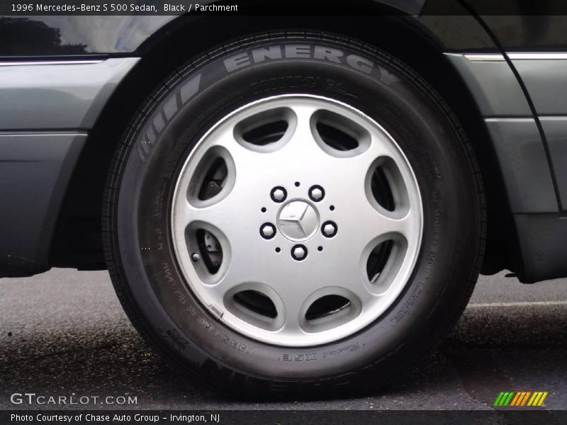Black / Parchment 1996 Mercedes-Benz S 500 Sedan