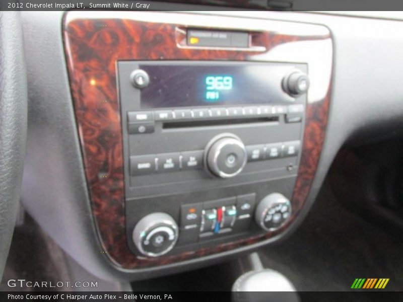 Summit White / Gray 2012 Chevrolet Impala LT