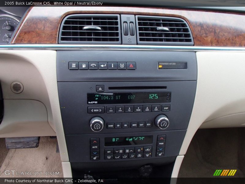 White Opal / Neutral/Ebony 2005 Buick LaCrosse CXS