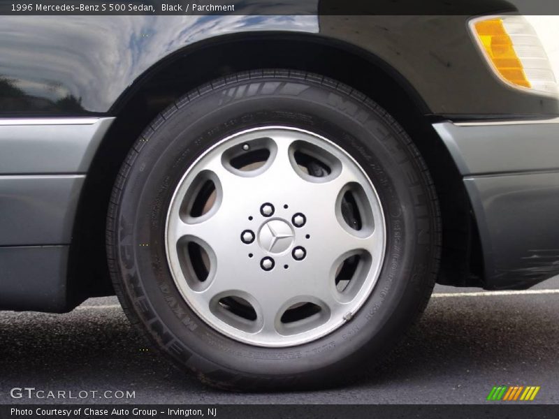 Black / Parchment 1996 Mercedes-Benz S 500 Sedan