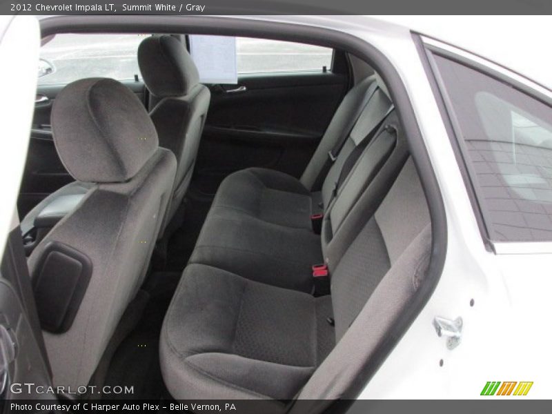 Rear Seat of 2012 Impala LT