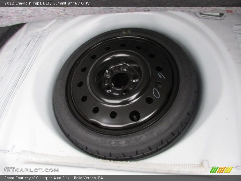 Summit White / Gray 2012 Chevrolet Impala LT