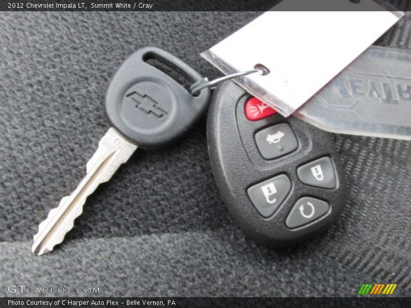 Keys of 2012 Impala LT