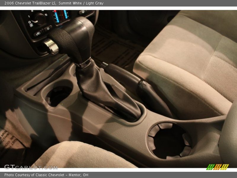 Summit White / Light Gray 2006 Chevrolet TrailBlazer LS