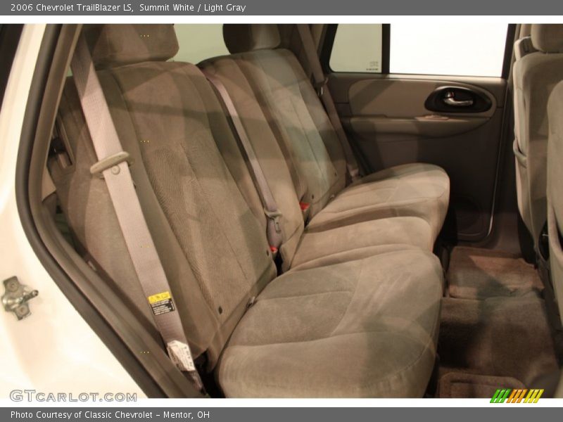 Summit White / Light Gray 2006 Chevrolet TrailBlazer LS